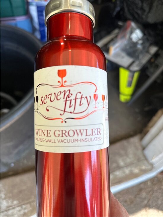 Sevenfifty Other - Sevenfifty Double-Wall Vacuum-Insulated Stainless Steel Wine Growler 750ml